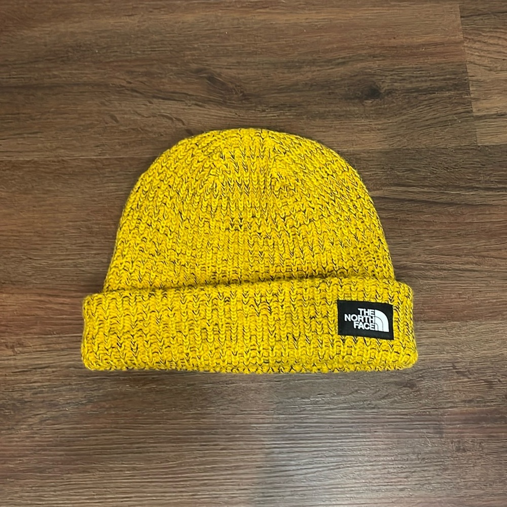 The North Face Beanie Mustard Color SZ Youth